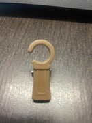 ŻABKA PLASTIK NA KÓŁKO JASNY BRĄZ 50 szt.