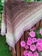 Chusta robiona szydełkiem