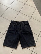 Krótkie spodenki jeansowe pas 80cm