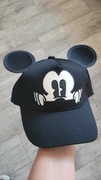 Myszka miki czapka czarna z daszkiem I uszkami