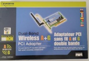 Karta sieciowa PCI Linksys WMP55AG Dual-Band A+G 54Mbps
