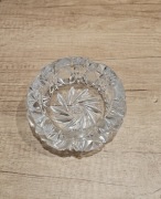 Popielniczka kryształowa z PRL. Doskonały stan.