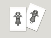 kartka okolicznościowa koperta oryginalna ilustracja