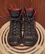 Buty botki trzewiki trapery Lasocki 38 retro wygodne skóra naturalna 
