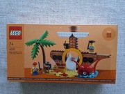 LEGO 40589 Plac zabaw ze statkiem pirackim
