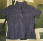 elegancki sweterek z krótkim rękawem Yessica C&A L