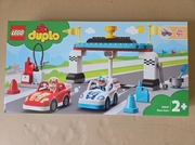 Nowe klocki Lego Duplo 10947 samochody wyścigowe zestaw