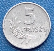 5 gr z 1967 r.  Z obiegu.