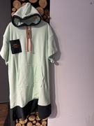 Ponczo kąpielowe miętowe