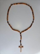 Różaniec na sznurku z drzewa oliwnego Jerozolima