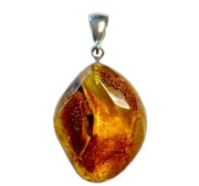 Zawieszka z Bursztynem Bałtyckim