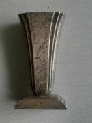 Art deco wazon srebro piekny geometryczny ksztalt