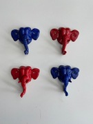 Wieszaki / uchwyty na ścianę słoń