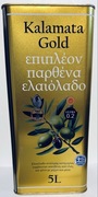 Grecka oliwa z oliwek Kalamata Gold Extra Virgin 0,2% 5L