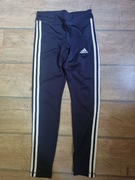 Klasyczne sportowe legginsy Adidas 164 jak nowe