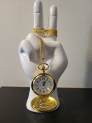kwarcowy zegarek kieszonkowy-quartz pocket watch