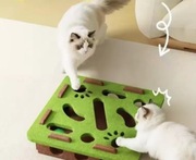 Inteligentna Zabawka dla Kota Pudełko z Piłką Labirynt