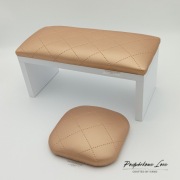 Podpórka do manicure + poduszka pod łokieć, profesjonalna, solidna