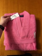 Nowy damski szlafrok Ralph Lauren różowy rozmiar S
