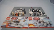 Lego Star Wars 2 zestawy 8083 Rebel Trooper i 8084 Snowtrooper Battle Pack