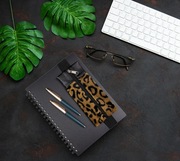 Etui na długopisy z gumką do notatników B5 i A4