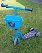 Hulajnoga z koszykiem