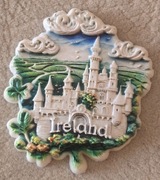 Magnes na lodówkę IRELAND Irlandia. Zamek (L).