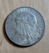 Polska, 10 zł  Głowa kobiety 1932 r.