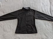 Czarna polarowa kurtka wiatrówka softshell North Ridge 42 XL jak nowa