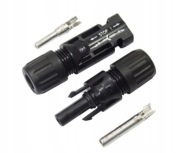 ZŁĄCZA MC4 KONEKTORY DO PANELI ORYGINAŁ MC-4 MULTI CONTACT STAUBLI ZESTAW+-