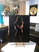 Minimalistyczny akt na płótnie obraz