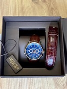 Roamer Moonphase 508 niebieski ze złotem