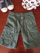 Spodenki cool club, rozm 128 cargo, khaki 