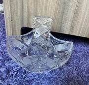 Kryształowy koszyczek bombonierka