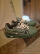 Louis vuitton LV Trainer Green Sneakers