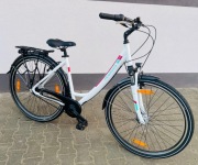 Rower PEGASUS Damski Aluminiowy 28" NEXUS 7 Prądnica Amortyzator Damka NOWA