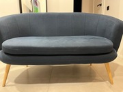 Kanapa sofa gistrup jysk granatowa