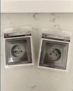 Karlik deco gniazdko gniazdko grafit