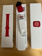 Apple Watch series 8, 41 mm red aluminium, red sport bend