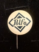 Wpinka POLFA WARSZAWA przypinka POLFA PRL BDB 