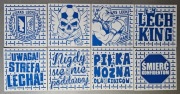 Vlepki 8x8, Lech Poznań, Tifo.