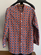 Koszula Flanelowa w Kratę PRL Ruda Śląska Nowa