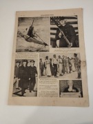 Kilka stron gazety berlińskiej z czasu wojny 1942