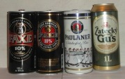 PUSZKI PIWO BROWAR FAXE PAULANER ZATECKY GUS LITROWE - NA SZTUKI