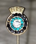 S.I.T. PIĘKNA Wpinka z kryształami 