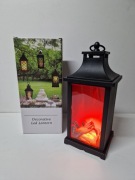 Piekna duza latarenka,  kominek na baterie. 