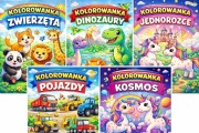 Zestaw kolorowanek dla dzieci 150 stron | PDF do druku