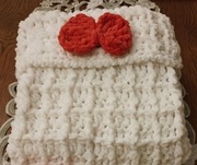 Dziecięcy kocyk na szydełku 