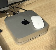 Mac Mini M1 16GB/256 + Hub Satechi z Dyskiem 512GB + mysz
