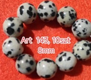 Koraliki jaspis Dolmatynski do tworzenia biżuterii Art 143